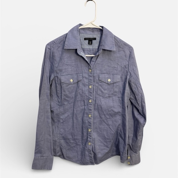 Banana Republic Tops - Banana Republic Blue Button Down Shirt